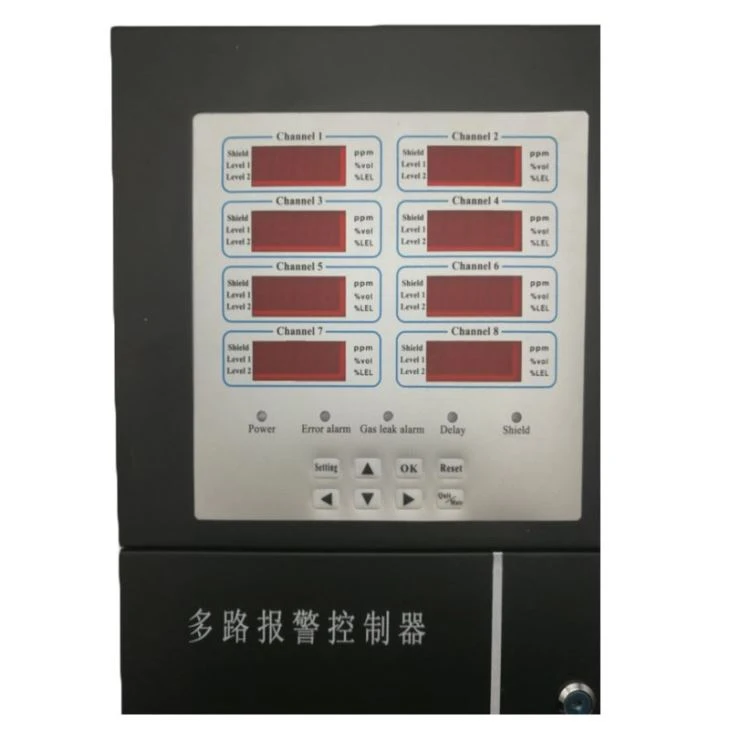 13 Multi-function And Multi-channel Display Alarm Control Cabinet for industry gas sensor alarming detector and gas leak