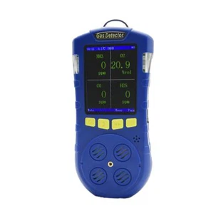 풀 컬러를 가진 휴대용 다 가스 탐지기 전 CO H2S O2