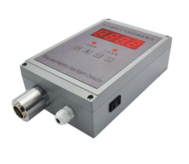 Wall Mounted Fixed Sulfur Dioxide SO2 Gas Detector With Alarm